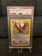 Ho-Oh 18/64 Holo Neo Revelation Unlimited 2001 PSA 8 NM-MT Pokemon Card picture