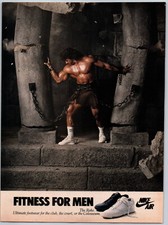 Nike Air Hercules Fitness for Men Shoes Sneaker - 1986 Vintage Print Ad Ephemera picture