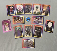 Vintage 1994-1995 Mighty Morphin Power Rangers Trading Card Lot + POG Saban picture