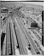 Photo:New Haven Connecticut 1960s Railroad Yards Station Shops Aerial View picture