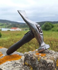 Antique Hand Forged Cobbler's Shoemaker's Hammer Blacksmith Tool Vintage picture
