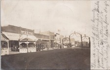 County Carnival Milbank SD South Dakota Grant County c1907 RPPC Postcard F40 picture