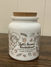 Tokyo DisneySea Duffy & Friends Fall's Sound Invitations 2024 Empty Glass Jar picture