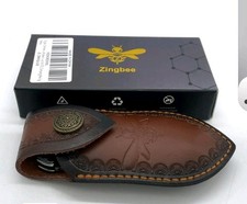 ZINGBEE China Damascus Abalone Shell Liner Lock w/ OMP Box picture