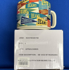 BEAMS x STARBUCKS Japan Limited Edition 12oz Mug – Pennant Flag  – US Inventory picture