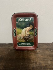 ORIGINAL EARLY 1900s VINTAGE BEVERAGE ADVERTISING White Rock Tip Tray picture
