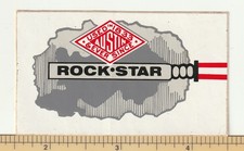 Vintage Austin Powder Rock Star Explosives Mining Advertising Sticker picture