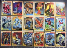 1991 Impel Marvel Universe Series 2 THIN FONT DATE #1-18 set *RARE VARIANTS* picture