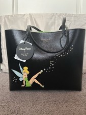 NWT Disney Parks X Kate spade Tinkerbell Large Tote With Detachable Wallet picture