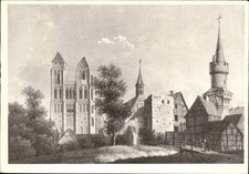 PRENZLAU artist card old historical view old postcard unused picture