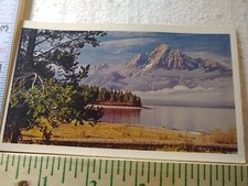 Postcard Mt. Moran Grand Teton National Park Wyoming USA picture