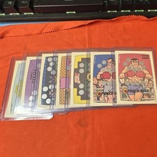 Topps 1989 Nintendo Scratch-Off Game Cards Lot of 7 Mario Zelda Punch-Out picture