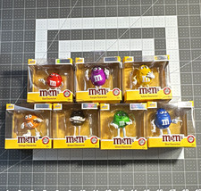 M&M's Metalfigs Die-Cast Metal Character Complete Collection set of 7 RARE NEW picture