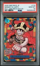 2025 #110 MONKEY D. LUFFY PSA 10 picture