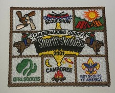 2001 San Bernardino County Sheriff's Rodeo  Boy Scout Patch RC5 picture