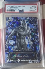 2024 Topps Chrome Marvel Sapphire Selections Silver Surfer Case Hit PSA 10 picture