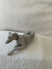 Greyhound Porcelain Figurine By Nymphenburg, Germany, Antique, Rare picture