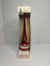Vintage Essex Franke Unbreakable Christmas Tree Topper Original Box ~ ITALY picture