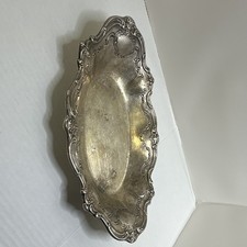 Vintage Gorham Chantilly Duchess Silverplate Bread Tray Platter YC1311 Ornate picture