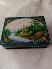 Russian Handmade Wooden Lacquer Box 4