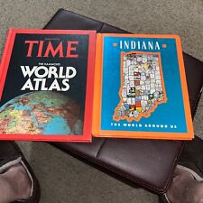 The Hammond World Atlas 1979 Bonus Book Indiana The World Around Us picture