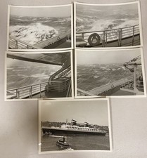 SS UNITED STATES Ocean Liner Storm Voyage 11/1963 Vintage photos From Soldier picture