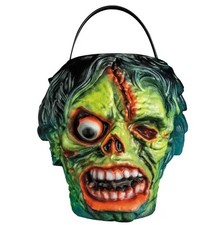 Chamber of Horrors Shock Monster Candy Bucket Halloween Trick or Treat Pail picture