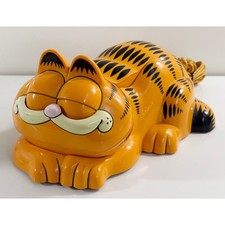 Tyco Garfield Telephone Orange Vintage 1986 Model 1207 Novelty Phone picture