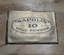 Lot of 15 Sapolin 1oz. Number 10. Vintage Gold Powder Packets. picture