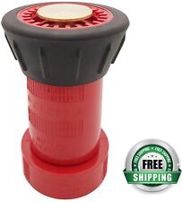 RosyOcean Fire Hose Nozzle 1-1/2 Inch NST / NH Thermoplastic Fire Equipment NEW picture
