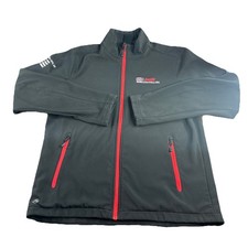 Swire Coca-Cola USA Stormtech Performance Jacket Large Black Red Zipper Stitched picture