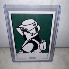 Star Wars Topps 2026 Chrome sketch card Scout Trooper picture