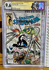 Amazing Spider-Man #299 CGC SS 9.6 Stan Lee & Todd McFarlane White Pages Venom picture