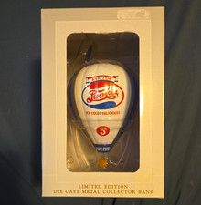 Pepsi Limited Edition Die Cast Metal Collector Bank Hot Air Balloon 1998 picture