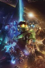 (AI Upscaled) 24x36 Halo Gameinfromer Poster NO LOGO*READ DESCRIPTION* picture
