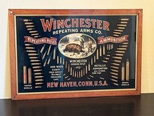 Large 18x12 Inch Winchester Bullets Ammunition Vintage Style Sign Advertising picture