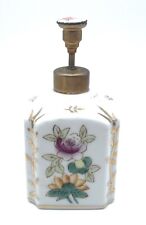 Vintage Irice Hand-Painted Porcelain Perfume Bottle - Collectible Vanity Decor picture