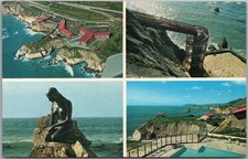 Vintage PISMO BEACH, California Postcard SHORE CLIFF LODGE & INN - 1960s Unused picture