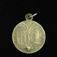 Vintage Jesus Holy Blood Medal Religious Holy Catholic Blood Miracle picture