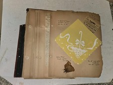 9 Vintage 1937 Scrapbook Pages,Wallingford,Connecticut,Lyman Hall High School picture