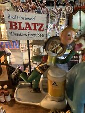 vintage blatz beer ice skating bar display🔥🔥🔥 picture