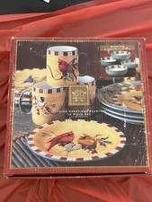 Lenox for The Holidays Winter Greetings Everyday 12 Piece Set Pre Owned Openbox picture