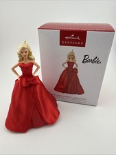 2026 Hallmark Ornament Holiday barbie # 12 in the series Keepsake picture