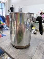 Vintage Ekco EKCOWARE Stovetop Coffee Percolator  No Lid Stainless Steel MCM picture