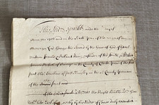 Antique 1733 Cheshire Mortgage 10 Page Deed Bostock Henshaw Macclesfield Handwri picture