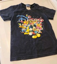 Vintage Kids Disney Tee Size 2 Pooh Princess Mickey Mouse Minnie picture