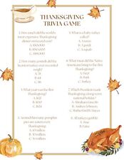 Thanksgiving Games | Trivia Game | Games for Families picture