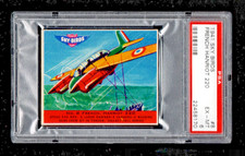 1941 Goudey Sky Birds #8 FRENCH HANRIOT 220 PSA 6 picture