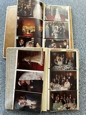 Jewish Wedding Photo Albums ~1977 72 Photos Total Challah Hamotzi Philadelphia  picture