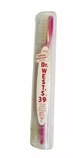 1940s TOOTHBRUSH DR. WEST’S GERM FIGHTER RARE SEALED GLASS ANTIBACTERIAL CHILD picture